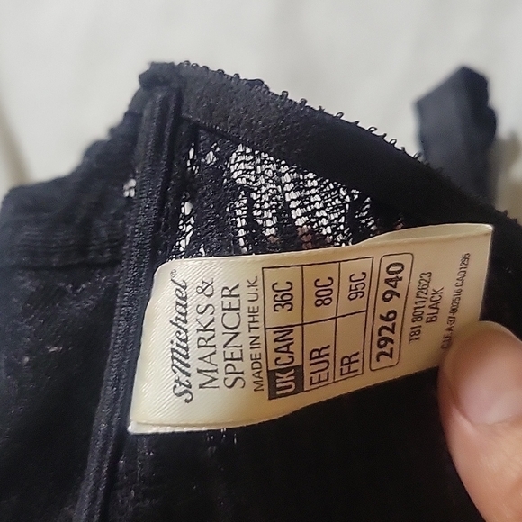 Women's Marks And Spencerd black bra - Picture 3 of 3